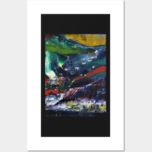 Abstract Landscape Lliving on an Island 184 Posters and Art